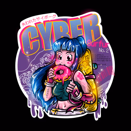 CYBER SURFUR - old