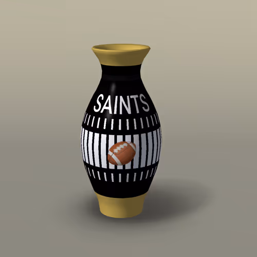 Saints Football Ceramics