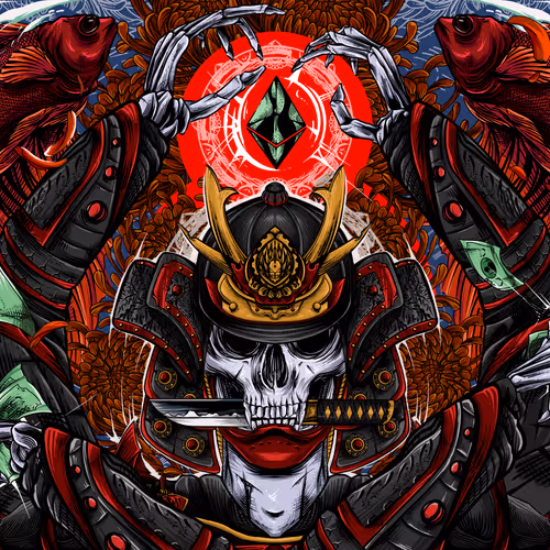 Samurai : Ethereum slayer 01 Limited edition. - old