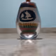Drawing by sand inside Bottle - old