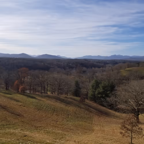 Mountains from the left side of the Biltmore House (Sandra Hartsell)