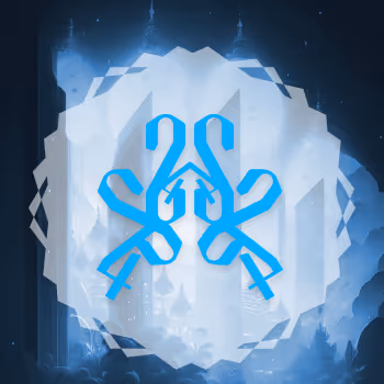 Static 44 Collection - Shiba Inu Sentinels - Sapphire Shieldbearers