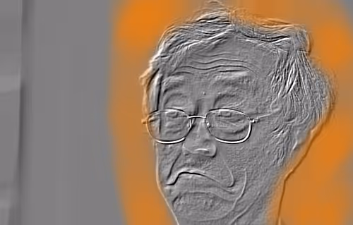 Satoshi Nakamoto orange NFT - old
