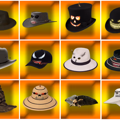 Scary Hats - old