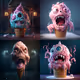 scary monster ice cream