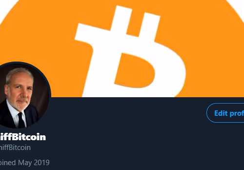 SchiffBitcoin Twitter Account