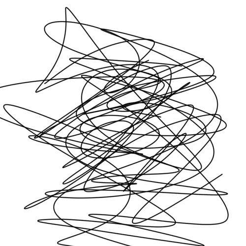 scribbles.
