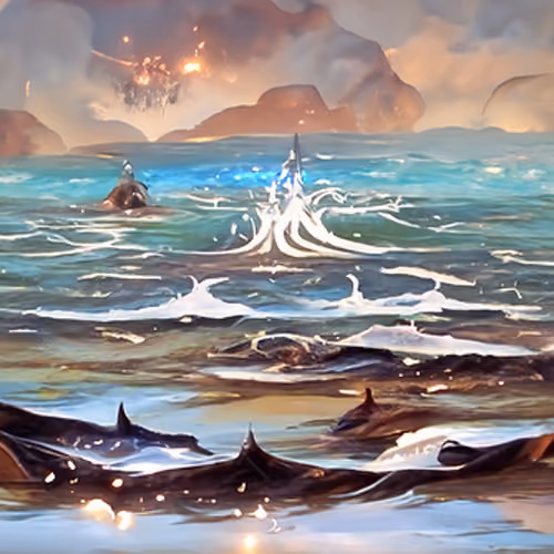 Sea And Ocean paintings