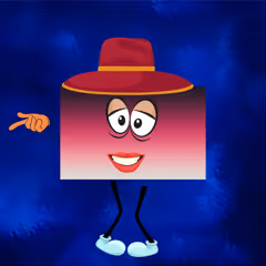 sea side cute square lady