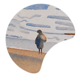 Seashore Waikanae - Rita Angus