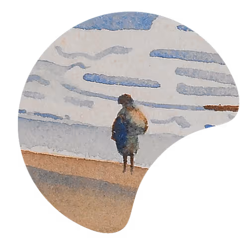 Seashore Waikanae - Rita Angus