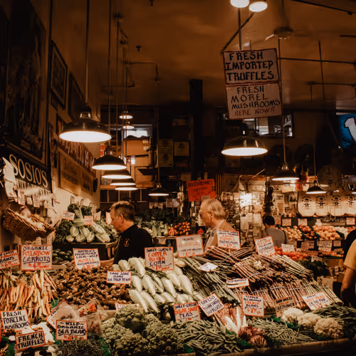 Walking around Seattle