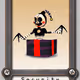 Security puppet card. - old