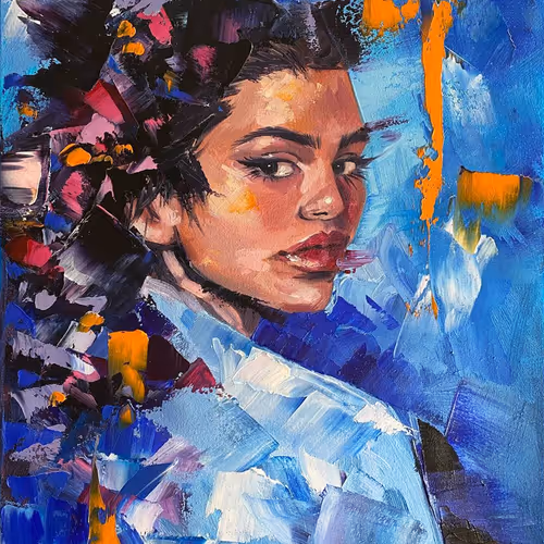 Sensual painting - old