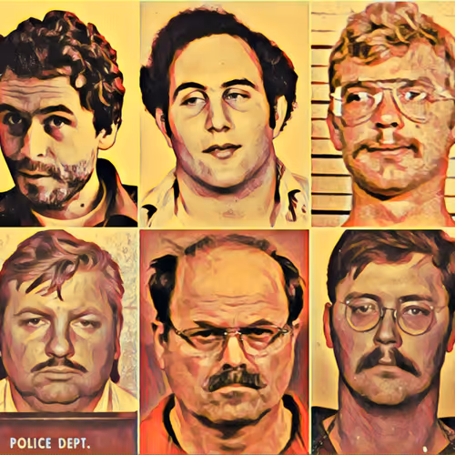 Serial Killer Mugshots Collection