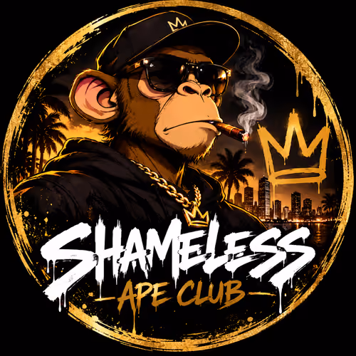 Shameless Ape Social Club - Accidental Collection - Do Not Mint