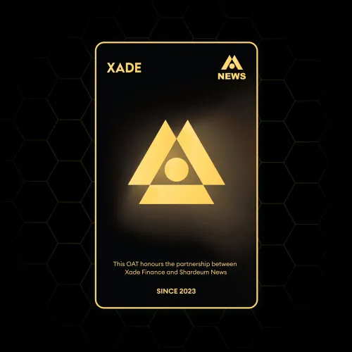 Shardeum News x XADE Finance partnership OAT Drop