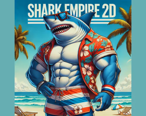 Shark Empire Beachy - 2D