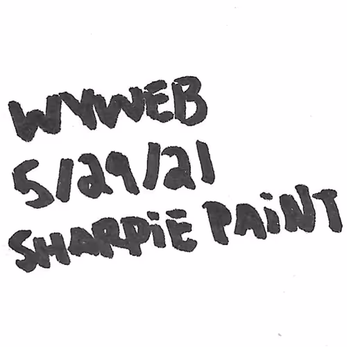 Sharpie Pant Scraps