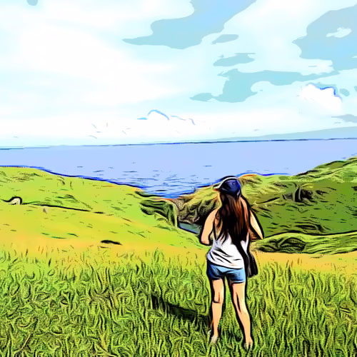 She wanders