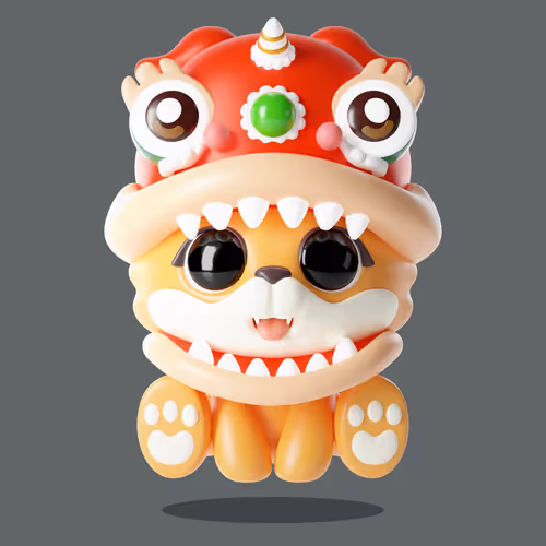 Shiba inu kati #060 - 1000 - old