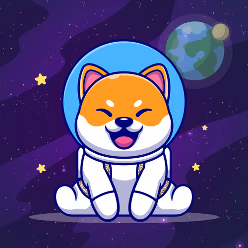 shiba spacedog