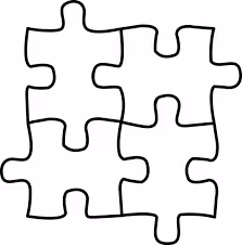 SHIBA Uni Puzzle Collection - old