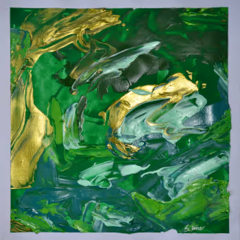 shine abstract art: one color