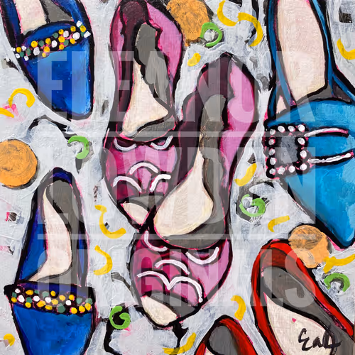 Shoes - Artist -Eleanor Lowden - old