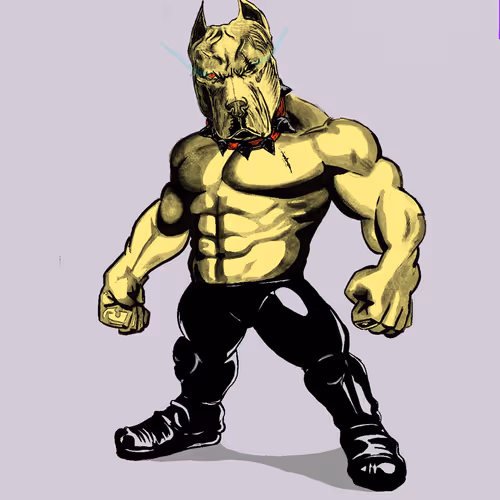 short dog black pants