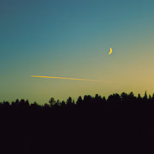 Silent Streets And Blue Hour