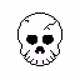 Creative Pixel Skull