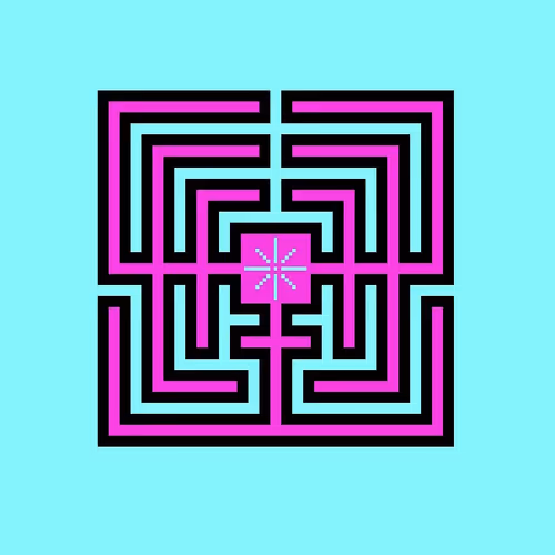 Single Line Square Circle Collection