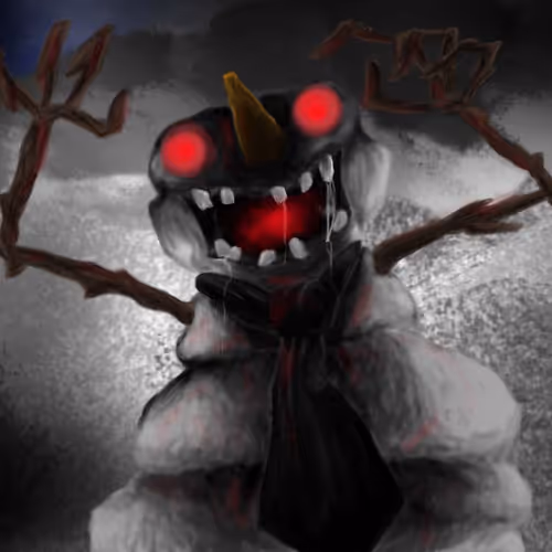 sinister snowman