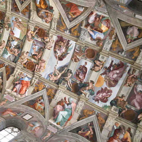 Sistine Chapel Ceiling -  Original Photo