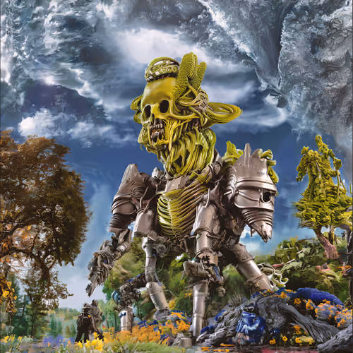 Narrative Hyperconcept 1 | Humanoid Mechsuit Confrontation | by ERRKKRRKK