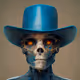 Skeleton cowboy
