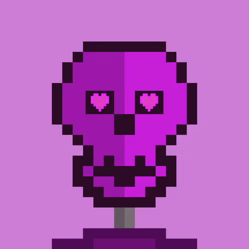 Skeleton Valentine's Day edition