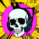 skull art production
