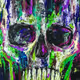 Original Skull Art - old