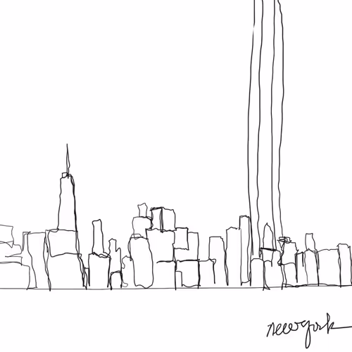 skylines at night