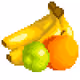 sliced fruid