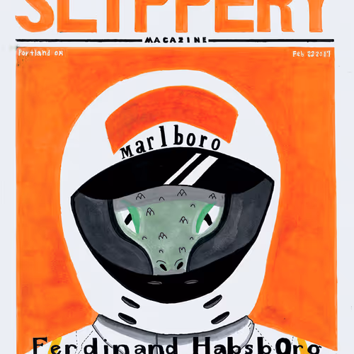 SLIPPERY DIRT Original Art