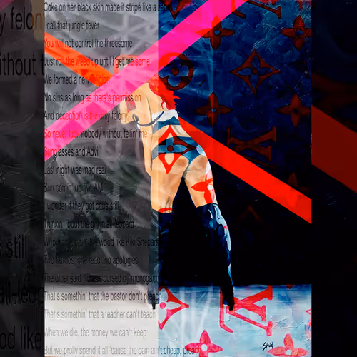 SMASHING: Collaborative artwork by artists Peter Strid, Stephanie Dillon, & InsideTheRobot