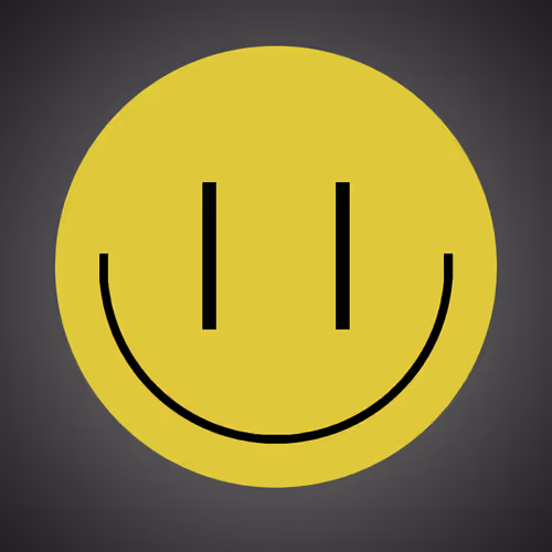 smile yellow - old