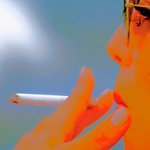 Smoking Girl Miami