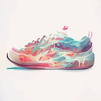 Sneaker Art by Molly - old