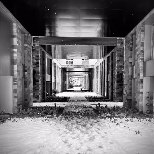 snow, hallway, separation, heat - old