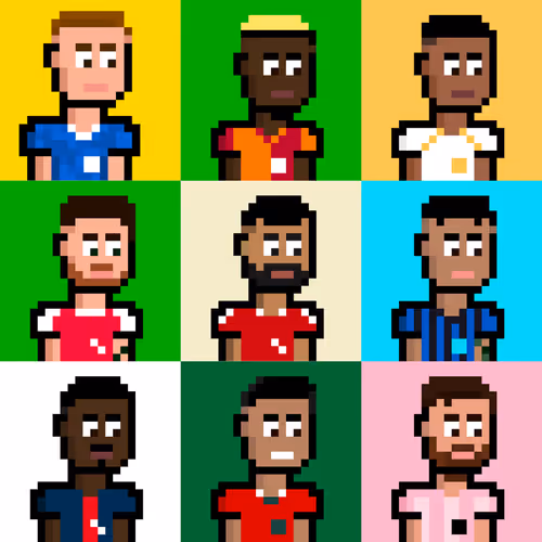 Soccer Pixel Minis
