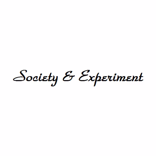Society & Experiment - old